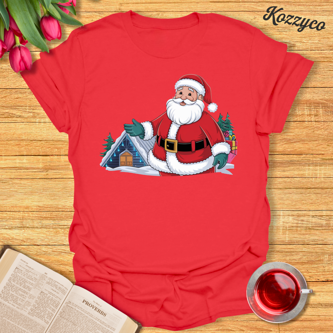 Santa Visit T-Shirt - Kozzyco