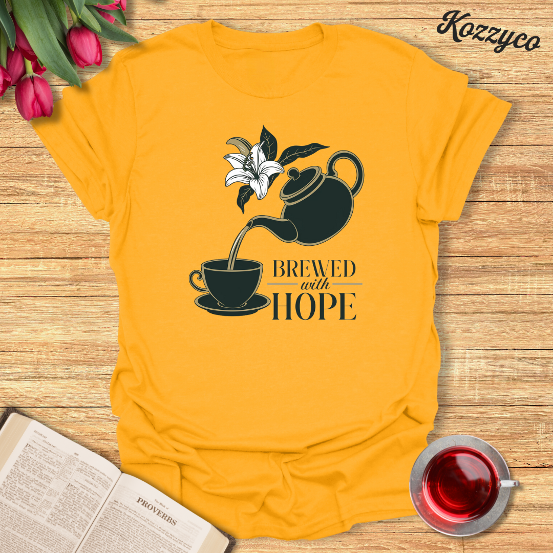 Brewed with Faith T-Shirt