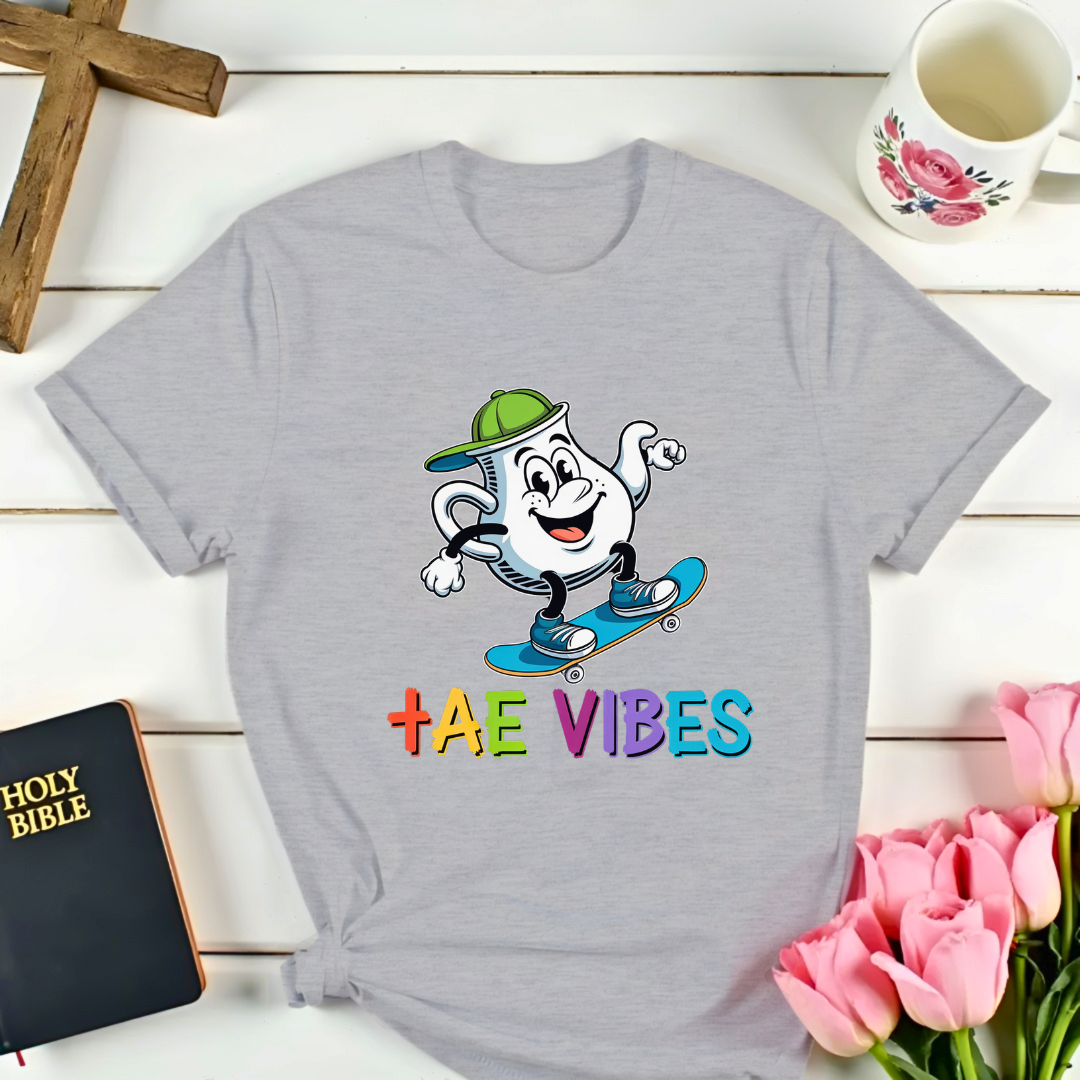 Tea Vibes Skating Teapot T-Shirt